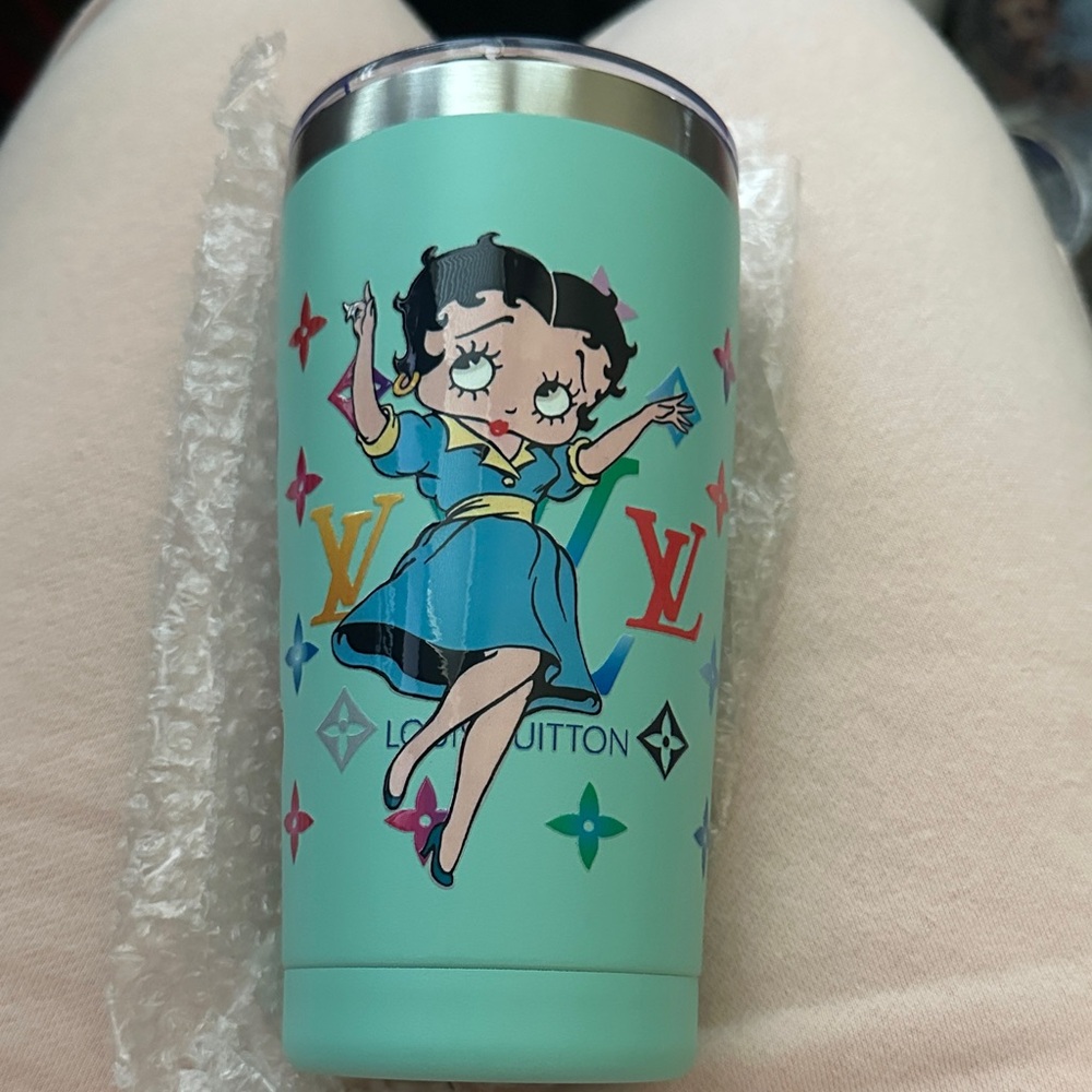 Custom Betty Boop Tumbler